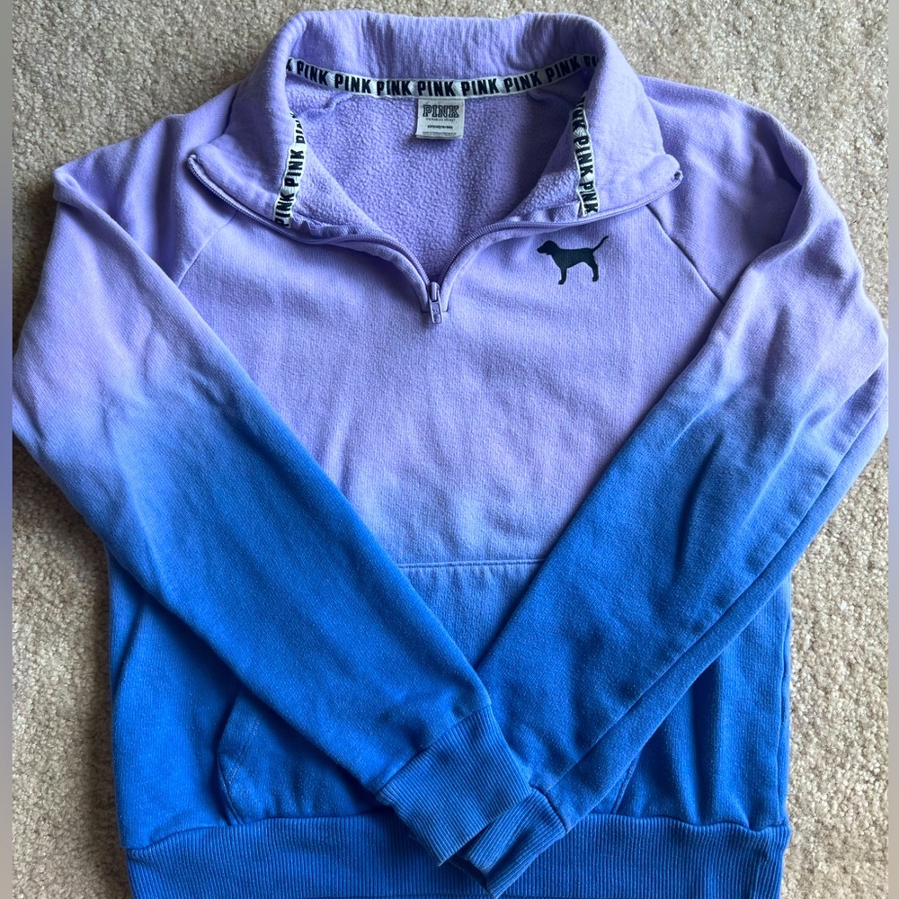 Pink Quarter Zip